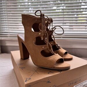 indigo rd. Irbabel Peep Toe Heels